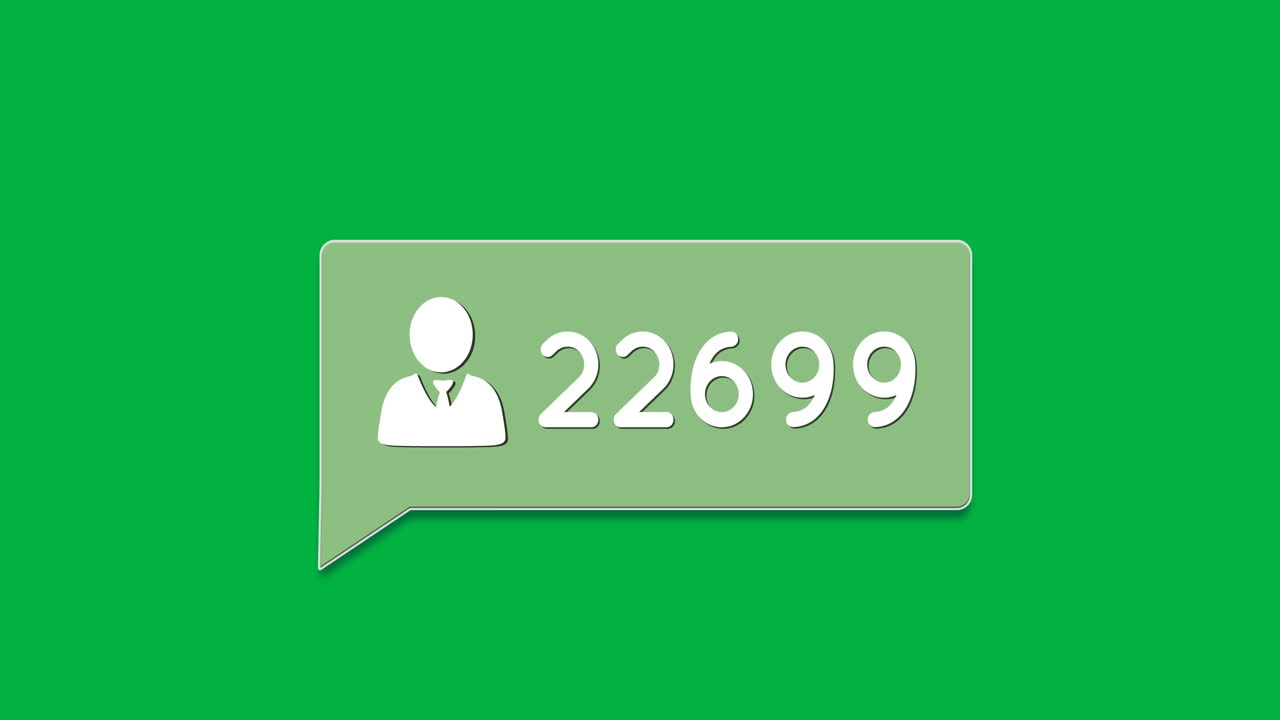 icono de seguidor con los números 4k