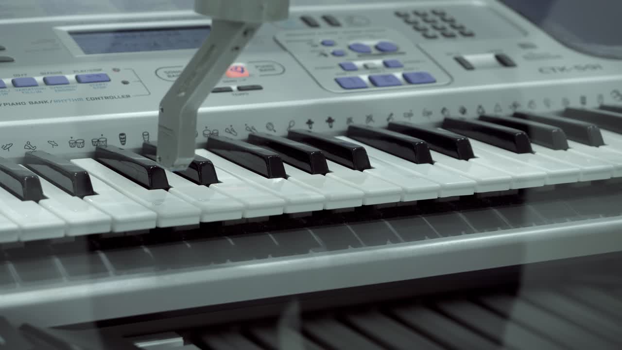 Robot Playing a Keyboard