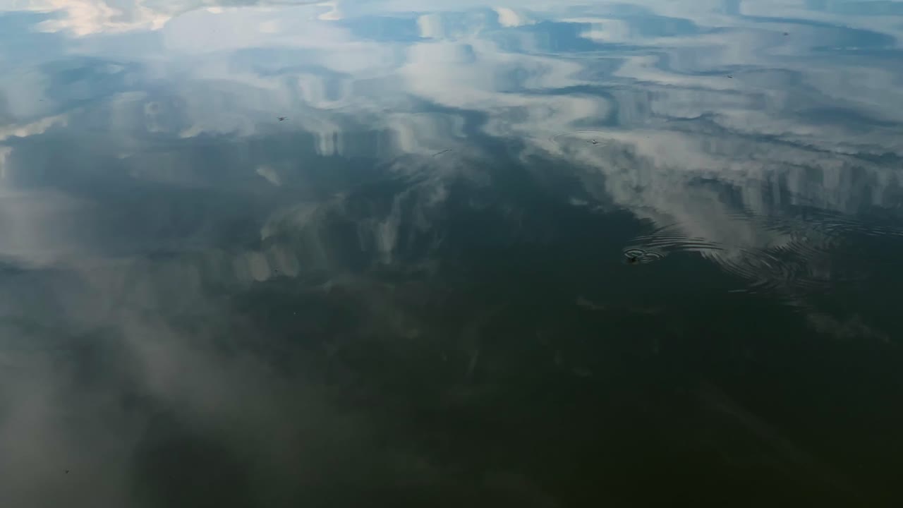 Stunning Water Reflection of Clouds