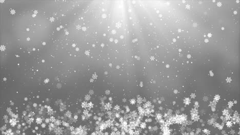 silver sparkling lights festive loop snow background with texture abstract christmas twinkled bright