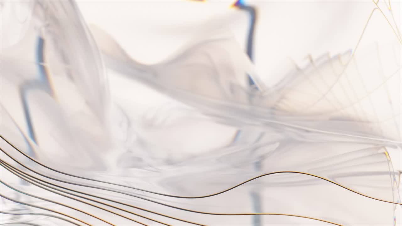 추상적인 투명한 파동 디자인