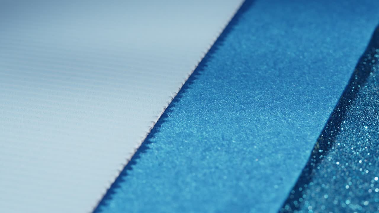 블루 그라디언트와 글리터, 팔레트 텍스처, 밝은 반이는 클로즈업, 반이는 반이는 추상적인 배경