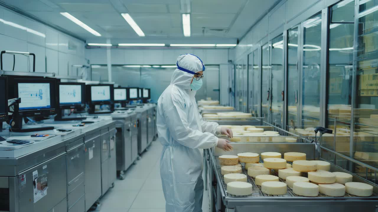 Cheese Production in a Cleanroom Environment