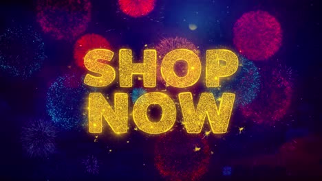 shop now - fireworks sale banner