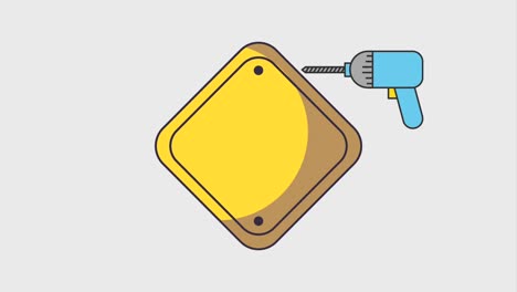 in aanbouw website animatie hd