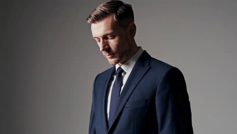 retrato de un hombre de negocios