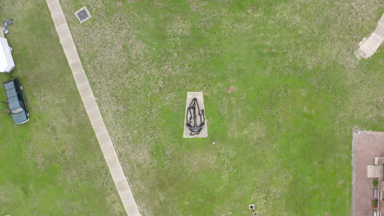 앨라배마 주 황태자 섬에 있는 게인즈 요새의 위 사진