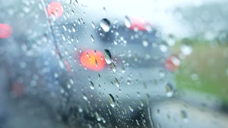 rainy day drive