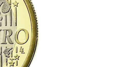 animación gráfica de las monedas de euro, vídeo de fondo