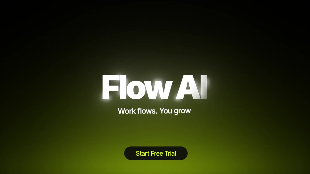 Flow AI Software Promotional Motion Graphics Animation