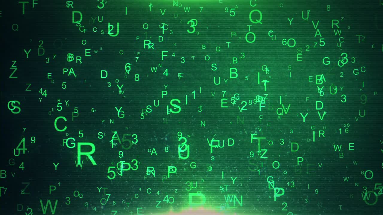 Digital code background