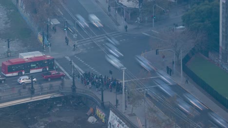 Street-corner-timelapse-Santiago-Chile