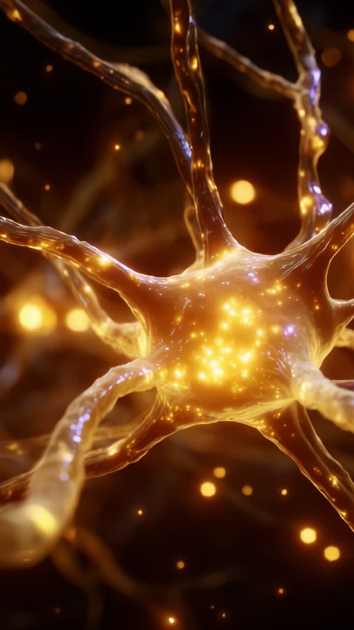 Exploring the Intricate Structure and Functionality of Neurons: A Close-Up View of Neural Connections and Activity in a Biologically Active Environment