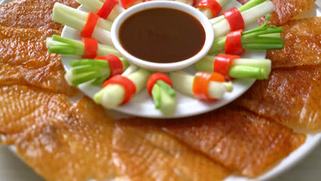 pato pekín - estilo de comida china