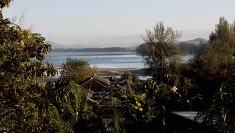 Zeitraffer-Von-Nacht-Zu-Tag-Am-Strand-Von-Phuket-In-Thailand