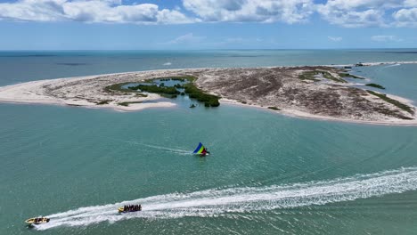 barra grande village at cajueiro da praia in piaui brazil. beach skyline. nature landscape. summer travel. barra grande village at cajueiro da praia in piaui brazil. tropical scenery