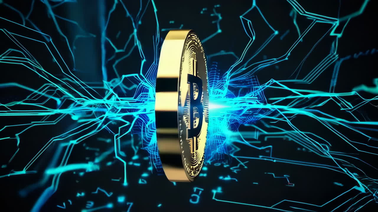 moneda de criptografía bitcoin