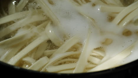 boiling noodles