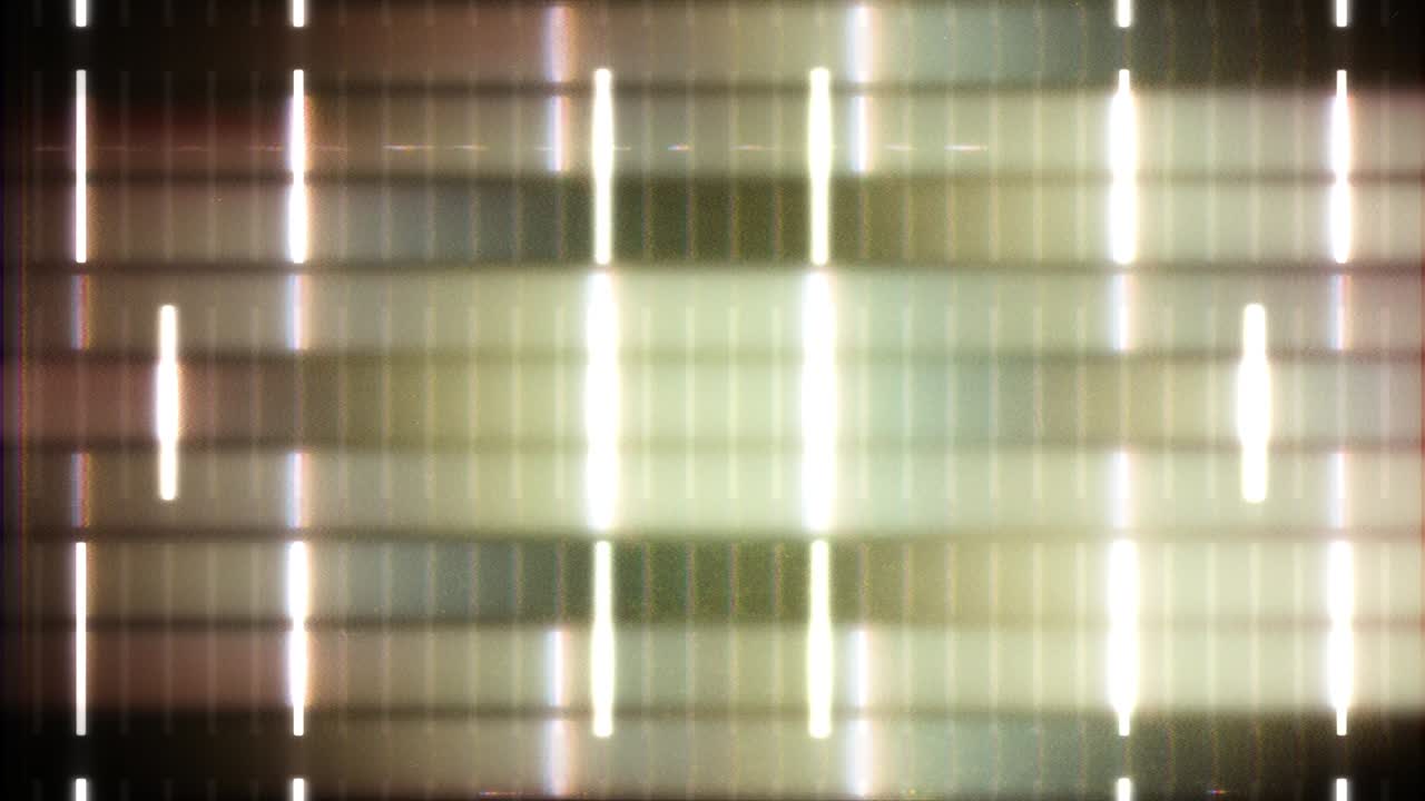 moderno abstracto brillante colorido tubo de luz pared patrón de baile bucle de fondo