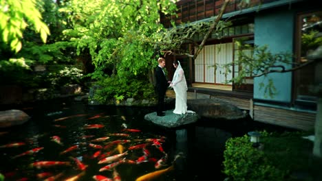 japanese garden wedding ceremony