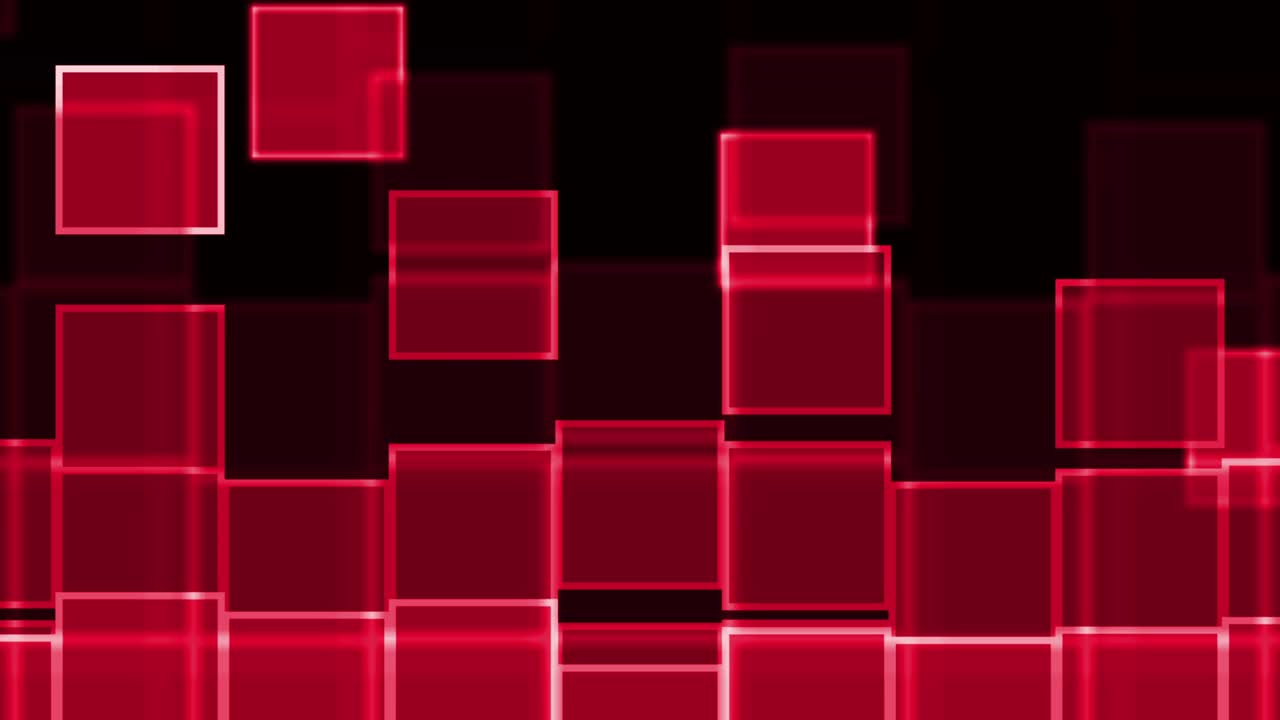 падающие красные квадраты петля темная