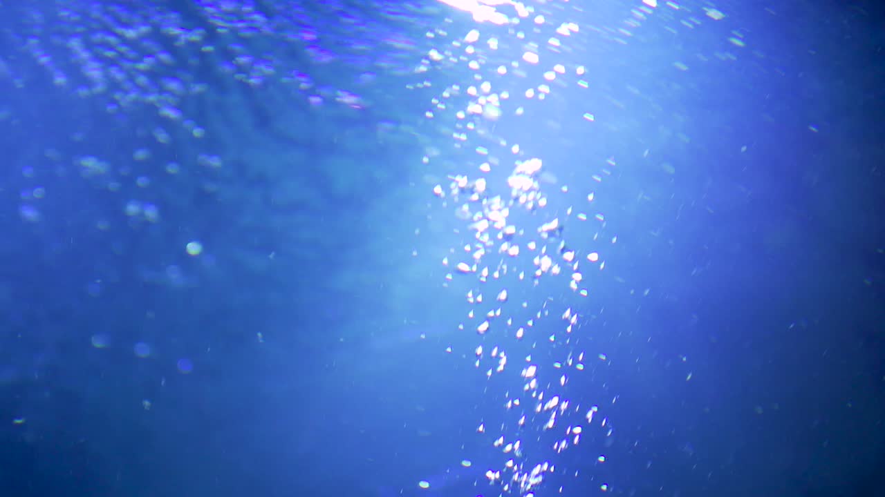 슬로우 모션의 물방울