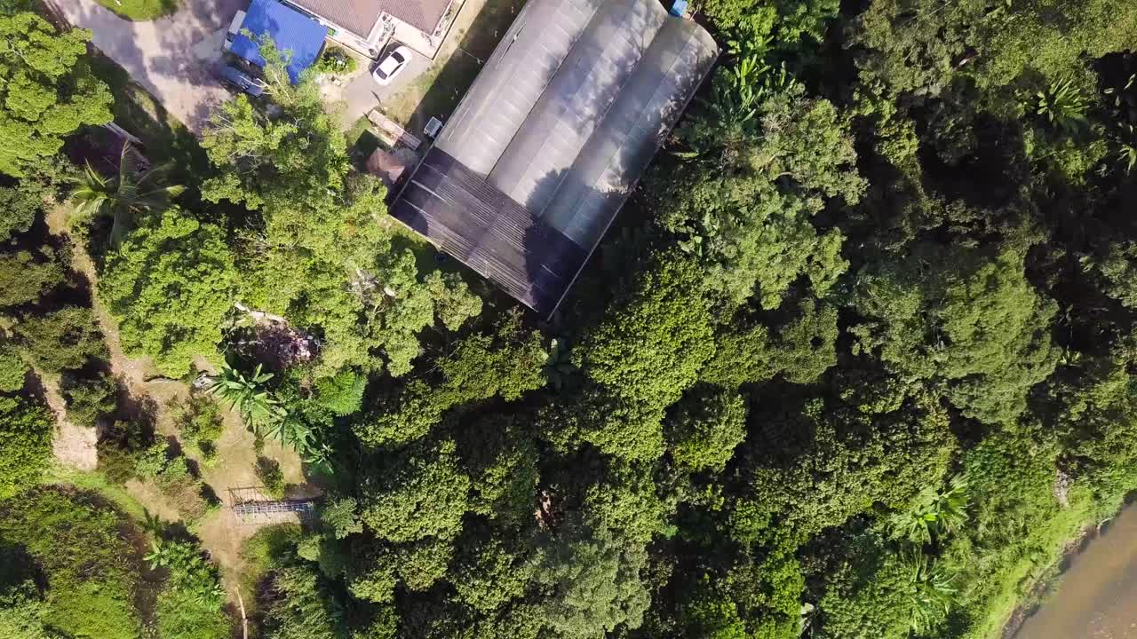 tomas de drones de hulu langat cerca de las afueras de kuala lumpur, malasia-7