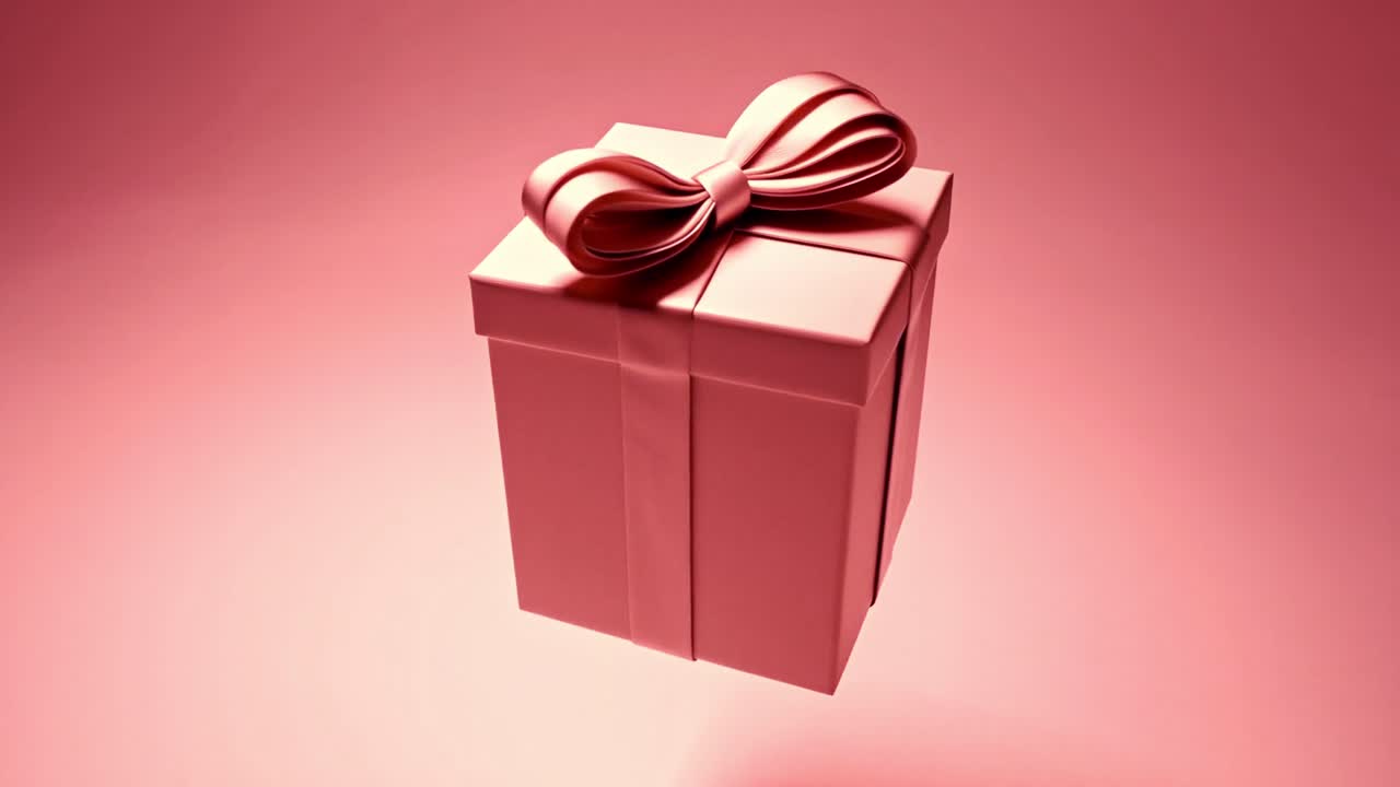 caja de regalos monocromática