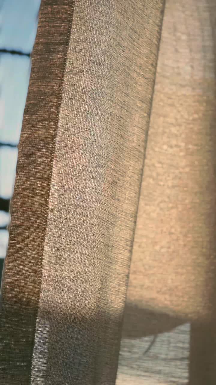 Relaxing in a Hanging Wicker Chair on a Sunny Patio