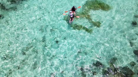 seychelles la digue kayak tour aerial drone7.mp4