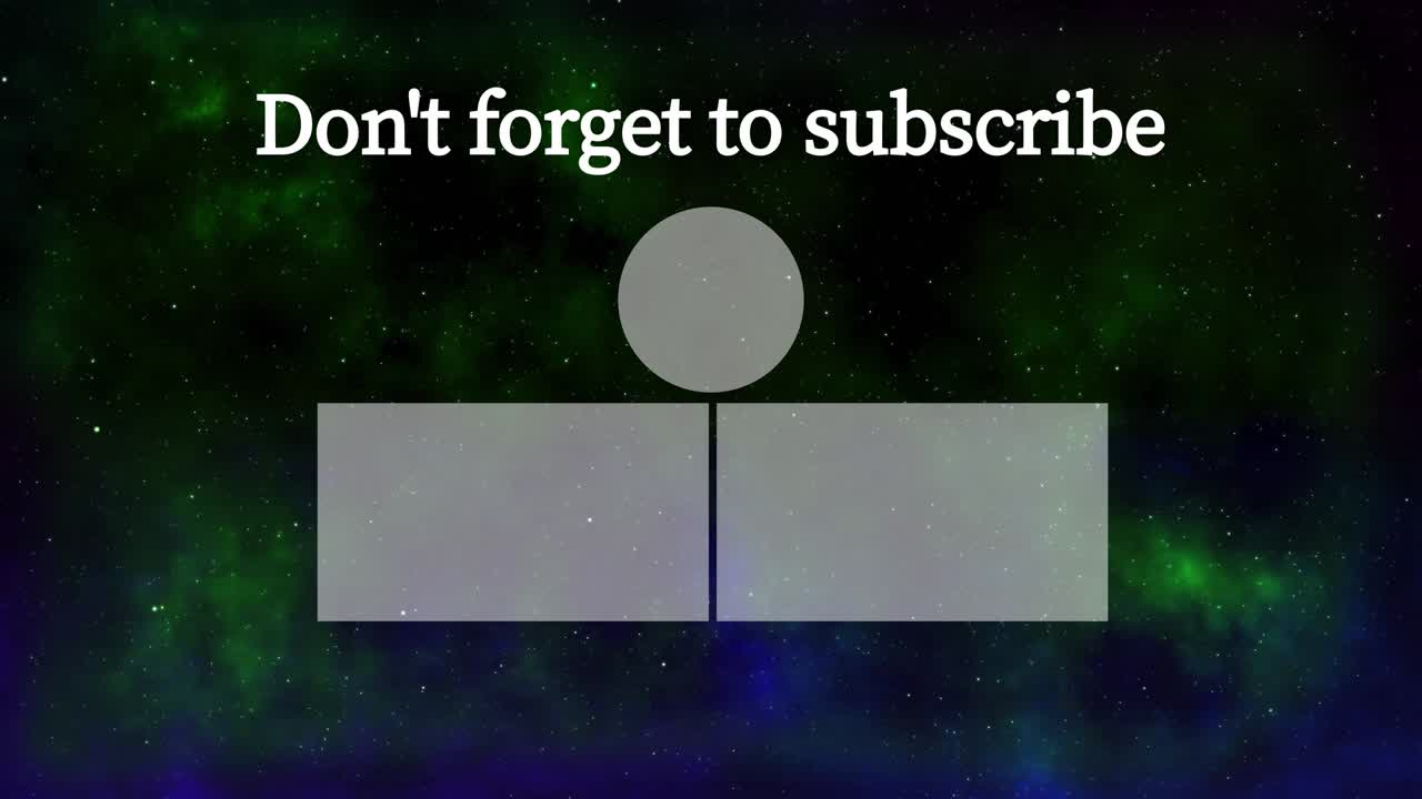 espacio galaxia tarjeta de finalización pantalla de finalización gráficos de movimiento