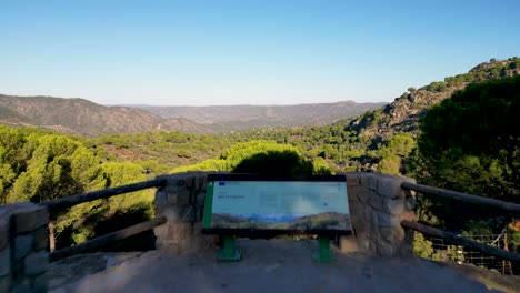 Reserva-Natural-Sierra-De-Andujar-Impresionante-Paisaje-Montañoso-Y-Forestal-Aéreo