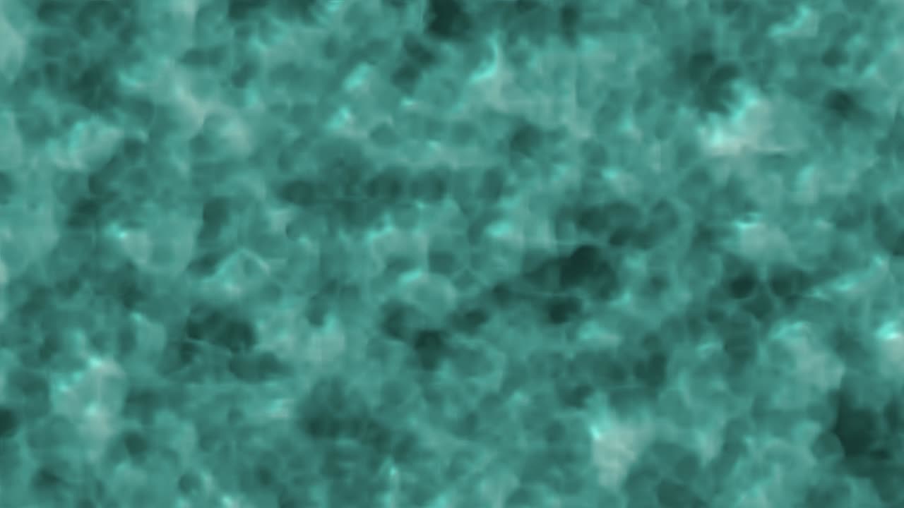 el fondo cáustico del agua. agua azul pura y limpia en la piscina. animación en bucle 3d 4k sin fisuras.