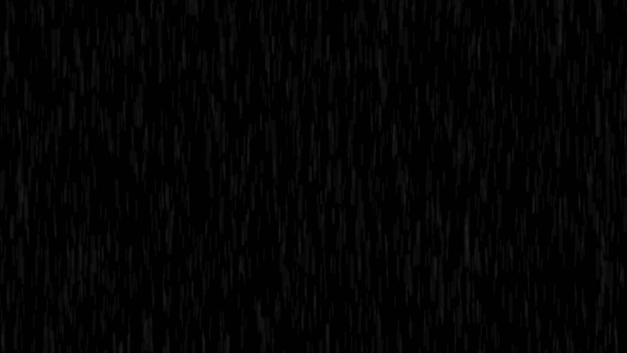 4K rain, video overlay for video background