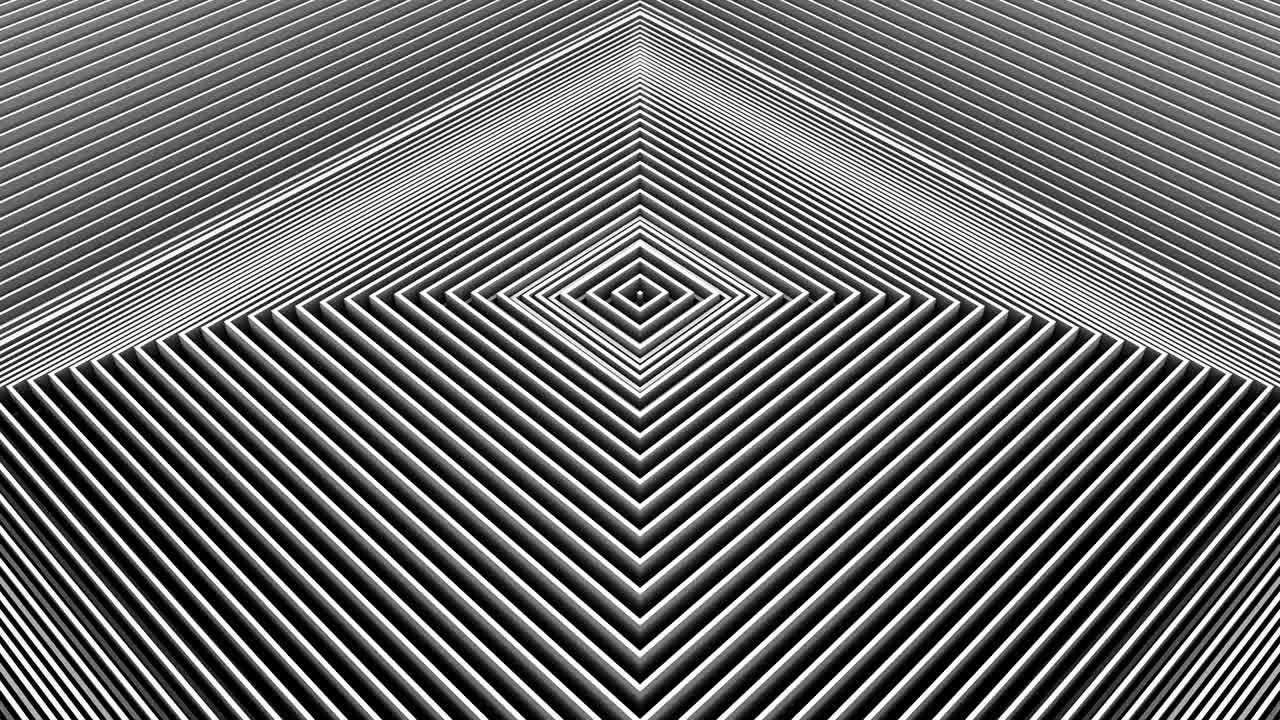 los cuadrados formaron una onda