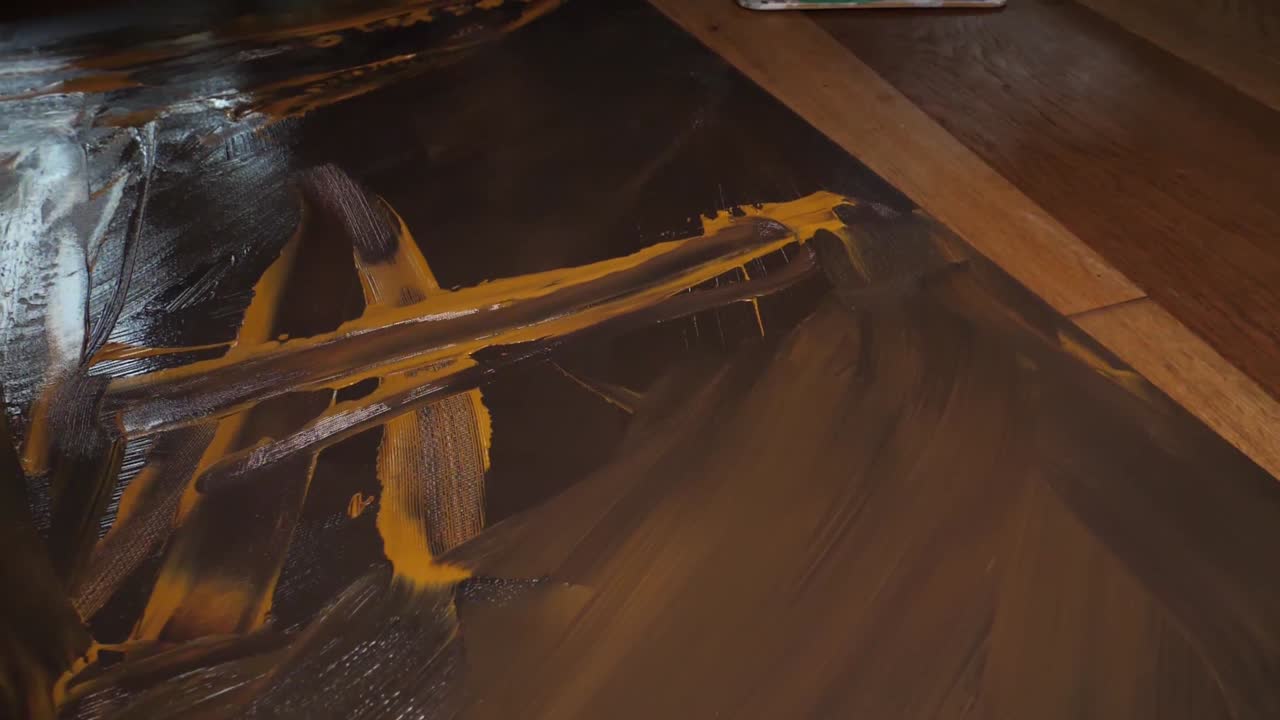 preparar el lienzo para un cuadro, color base, pintar con acrílico