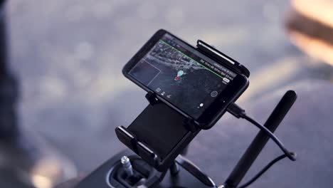 drone flight control with smartphone