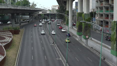 time-lapse de una carretera en la ciudad de mexico