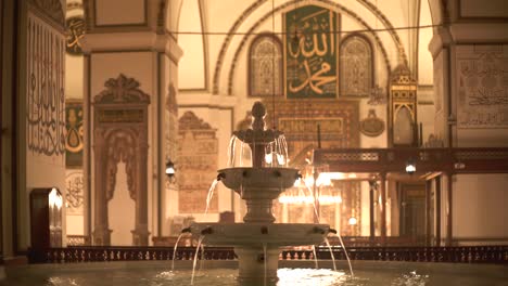 fountain interior world's most beautiful giant mosque