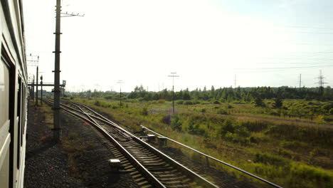 train in the countryside