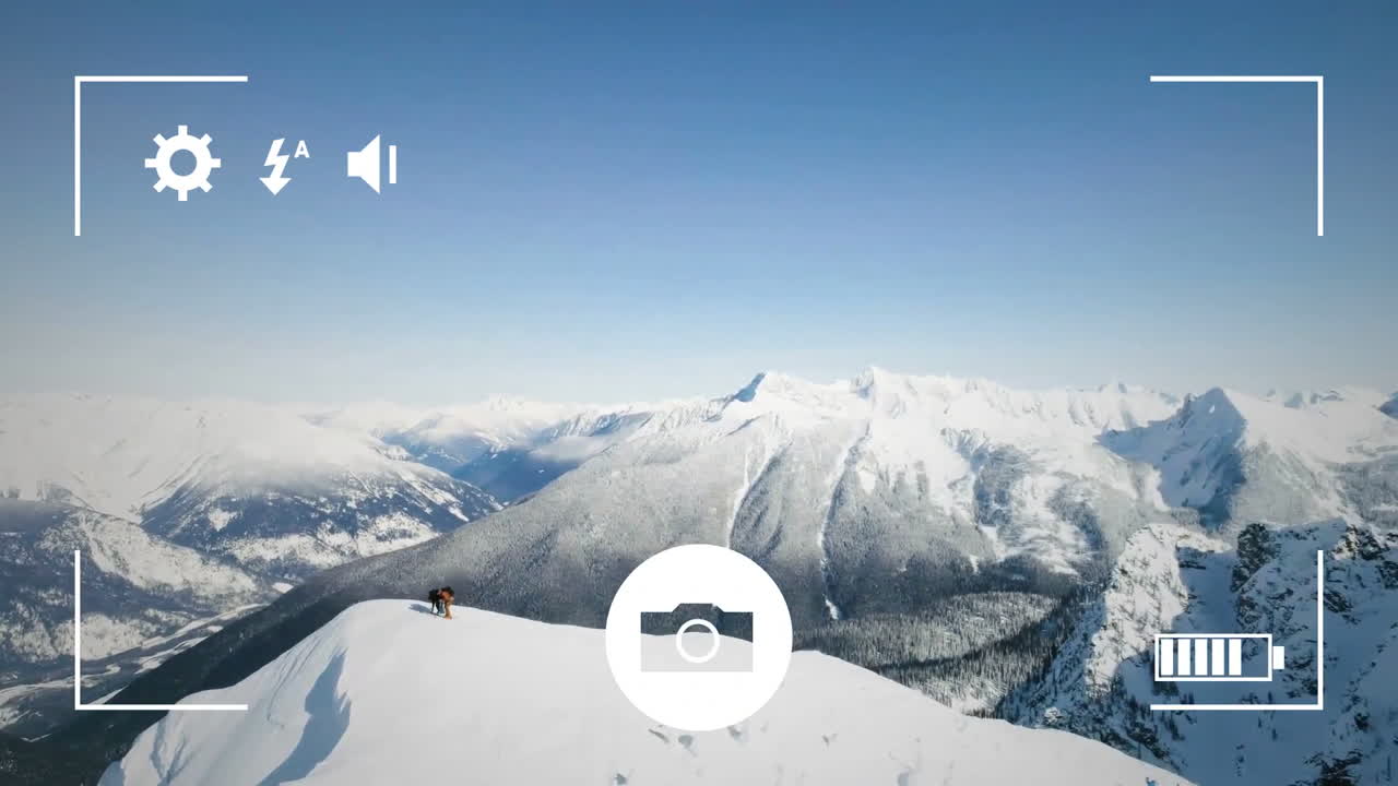 디지털 카메라 로 시골 의 사진 을 찍는 것