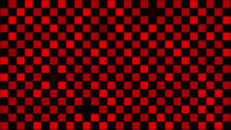 Red and Black Mosaic Square Shape Motion Background. 4K