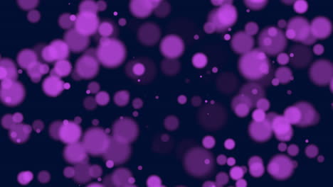 Animation-fly-abstract-purple-bokeh-and-particles-1