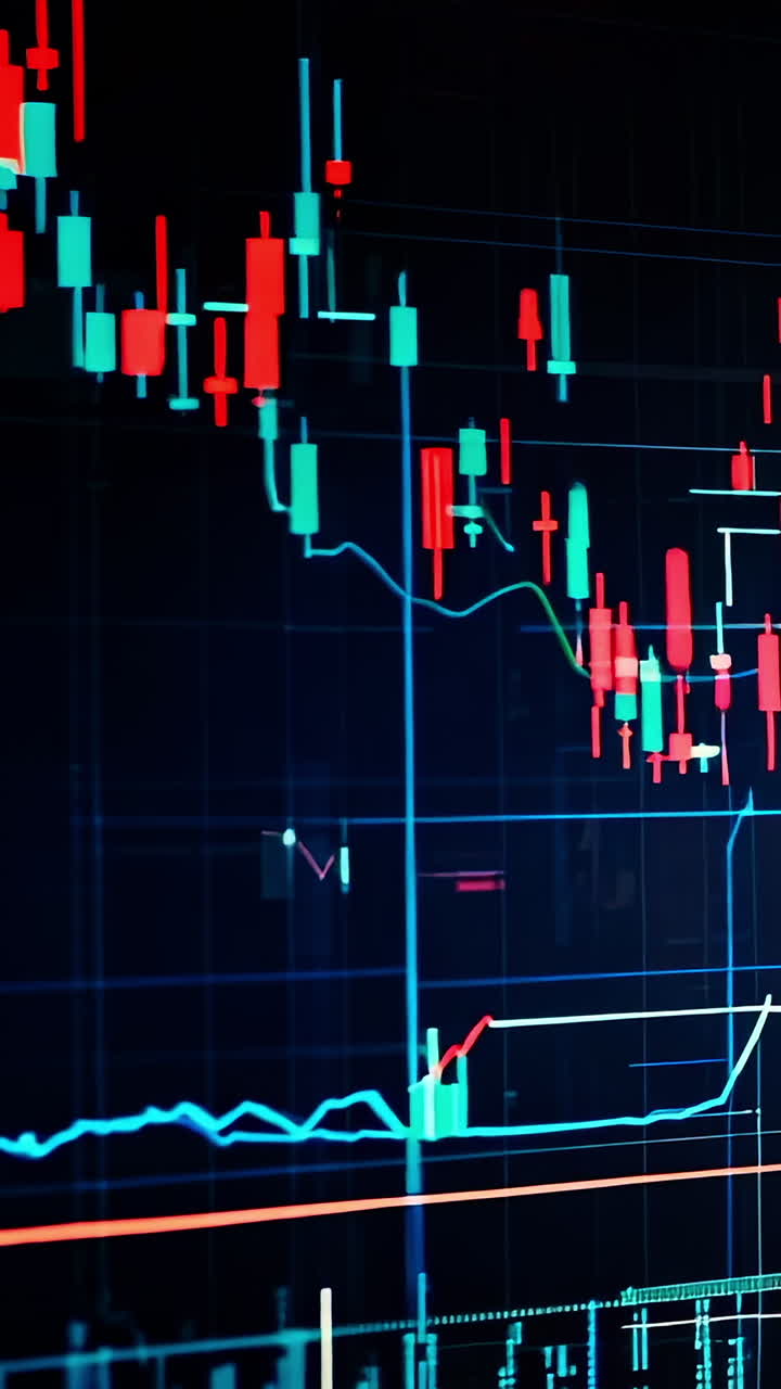 Stock Market Trends Analysis in Real Time on October Trading Day. Data visualization of stock market trends highlights key fluctuations and patterns during October trading.