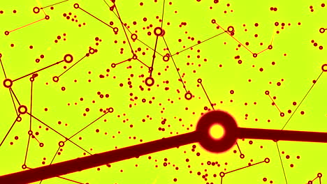 patrón de red abstracto
