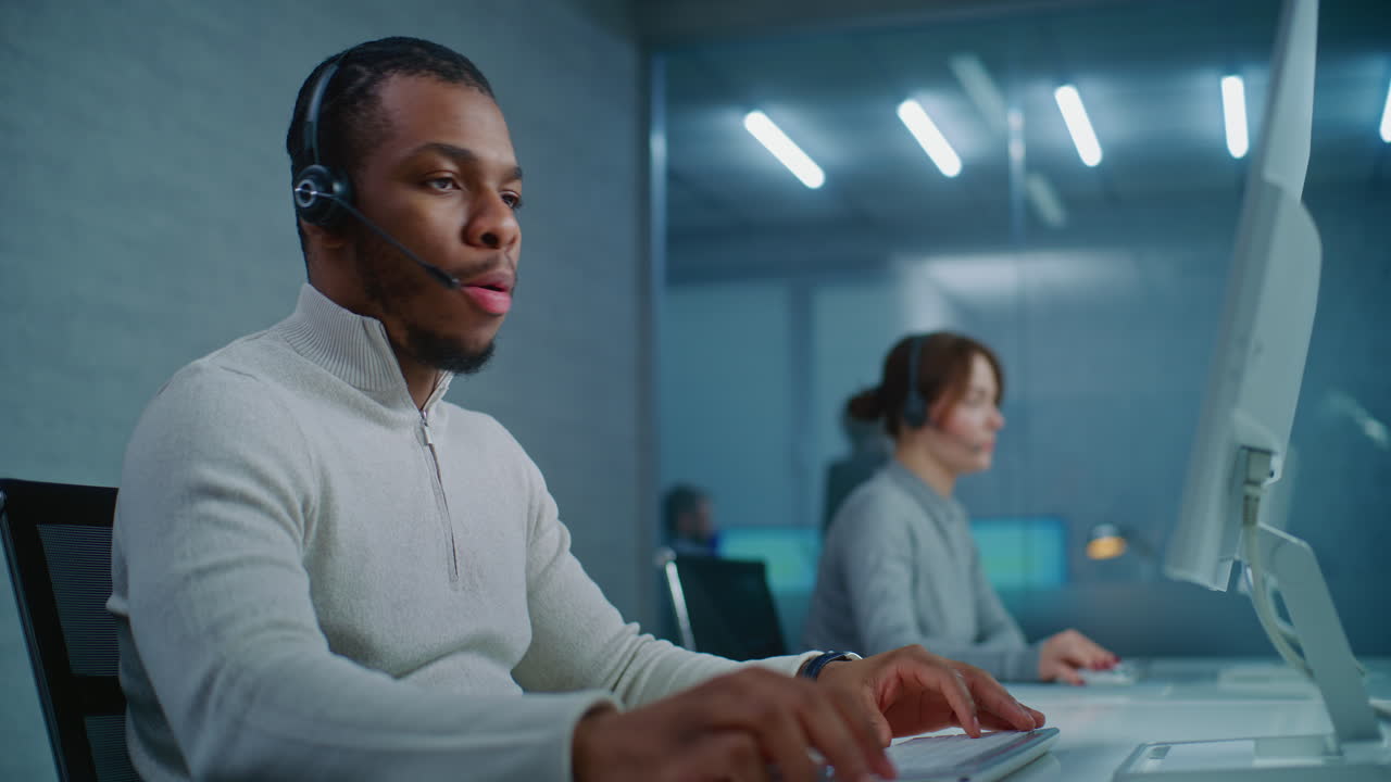 Customer Service Representatives at Work