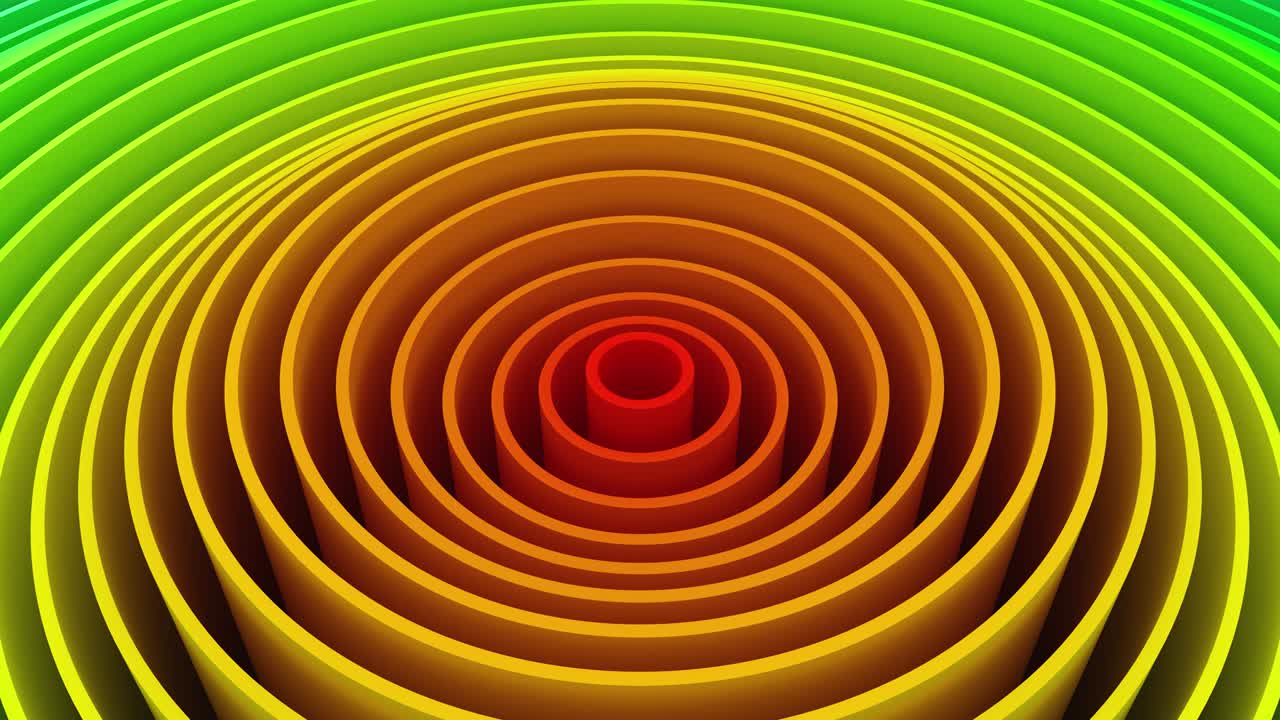 Circles Form A Wave