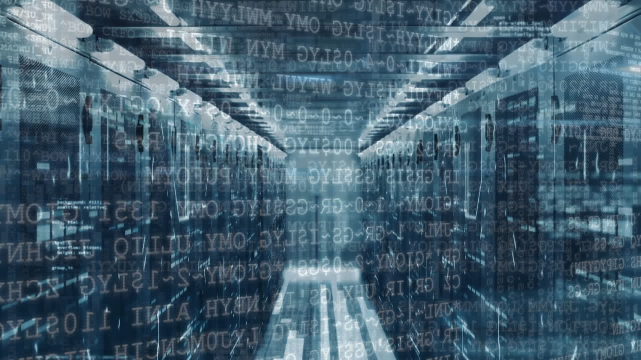 animazione della codifica binaria