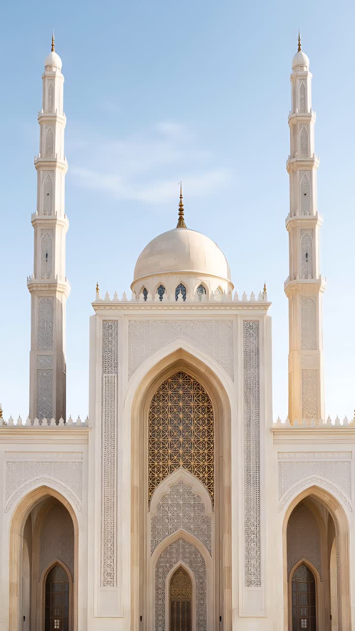 Eid al-Adha Moschea Sfondo islamico 4K
