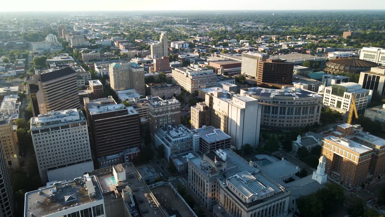 Downtown Richmond, Virginia (USA) | Aerial Flyover | Summer 2021